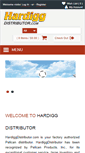 Mobile Screenshot of hardiggdistributor.com